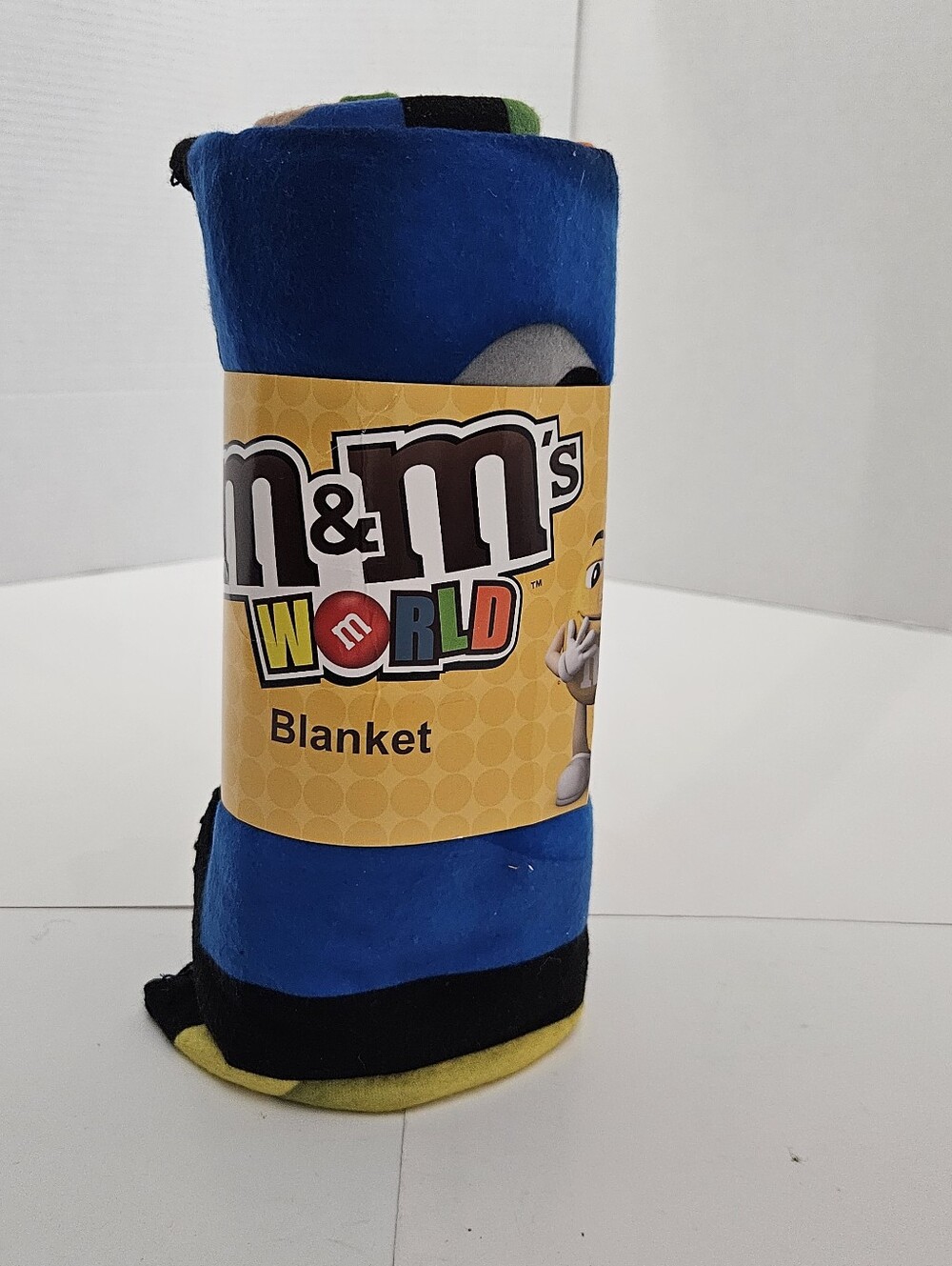 M&M's World Character Fleece Blanket 50x60 Souvenir Las Vegas NWT